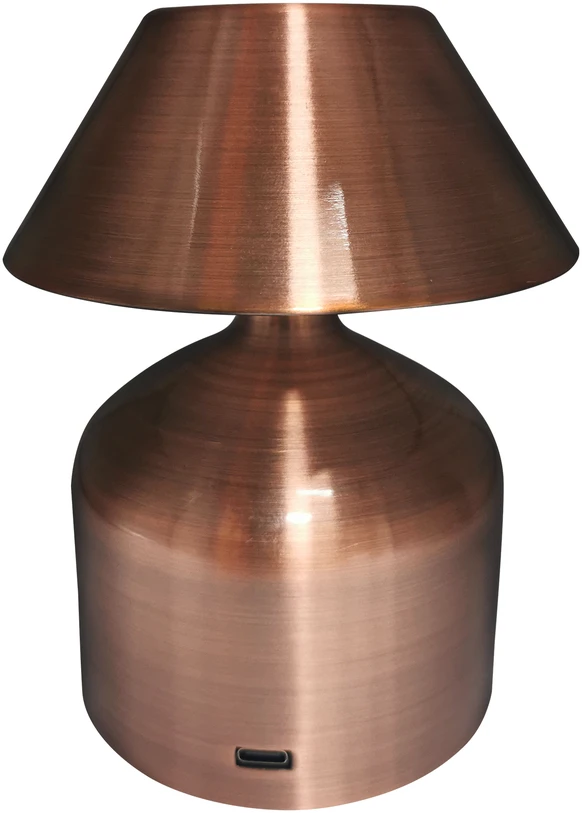 Hand Light dekoratyvinė lempa 2,5 W; 30 lm; 3 šviesos spalvos su pritemdymo funkcija; varinė