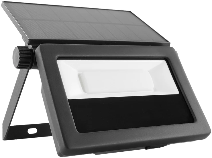 Plastrol Saulės energijos šviestuvas su judesio jutikliu PIR 32LED 13W; 1600lm; IP54