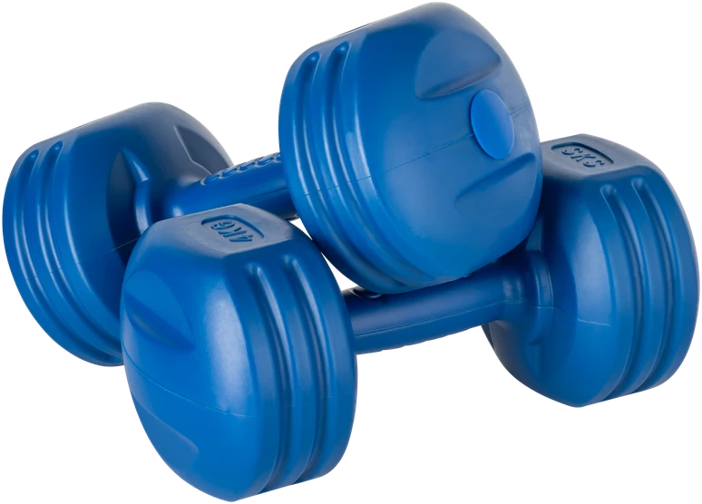 Bituminiai hanteliai 2x4kg, REBEL ACTIVE