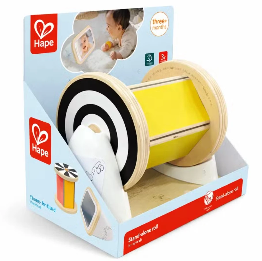 Hape - Besisukantis būgnas su veidrodžiu (87-0139)
