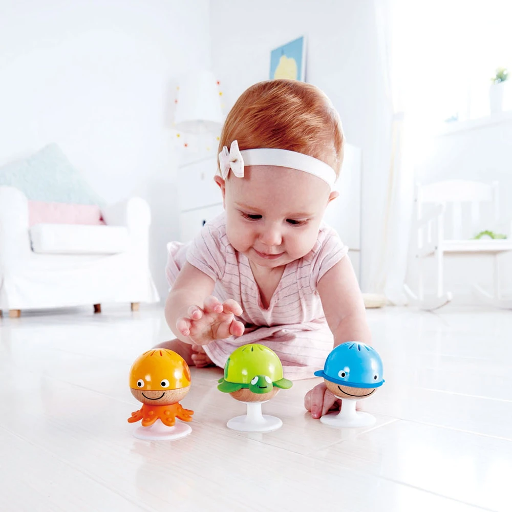 Hape - Jūros gyvūnų barškučių rinkinys (5935)