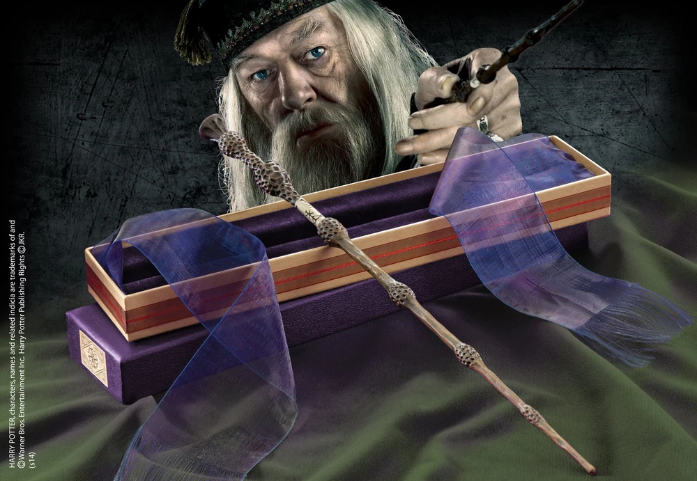 Harry Potter Haris Poteris - Albo Dumbldoro lazdelė Olivanderio dėžutėje (NN7145)