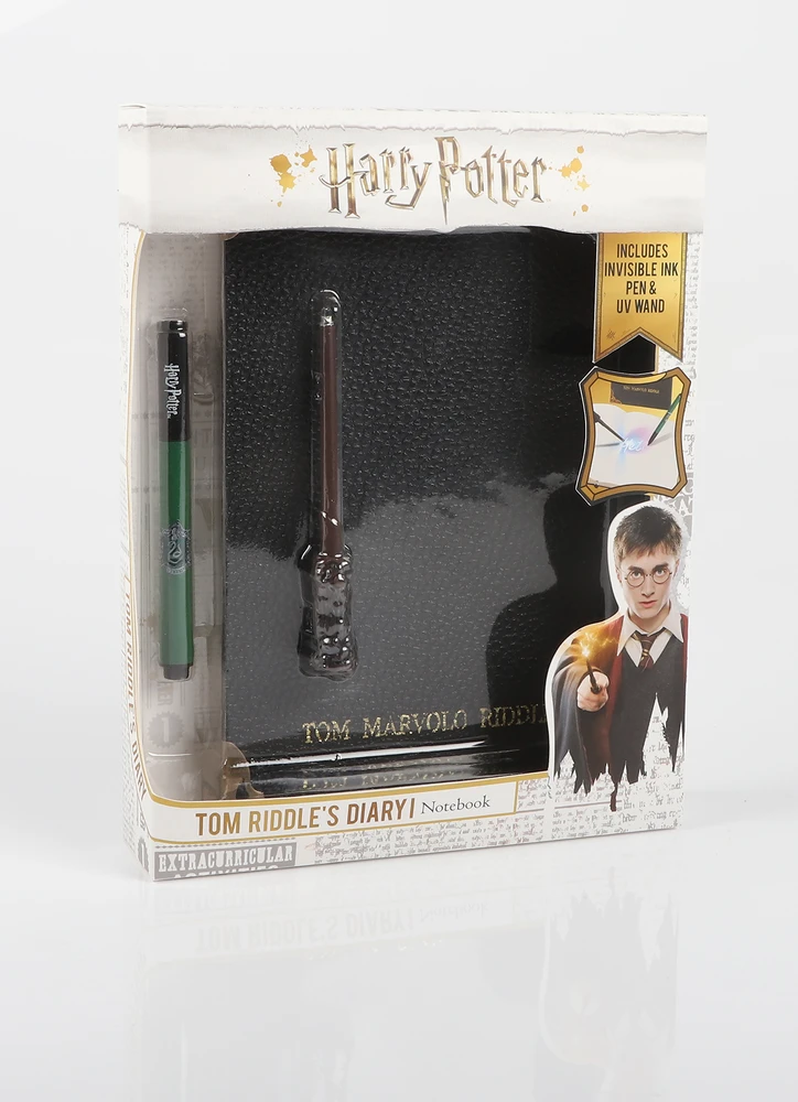 HARRY POTTER Tomo Ridlio dienoraštis, rašiklis ir žibintuvėlis
