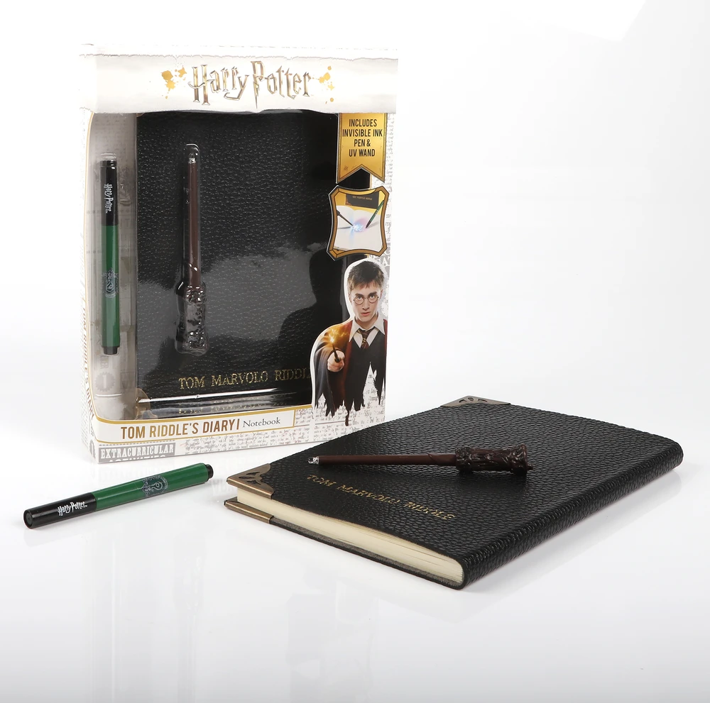 HARRY POTTER Tomo Ridlio dienoraštis, rašiklis ir žibintuvėlis