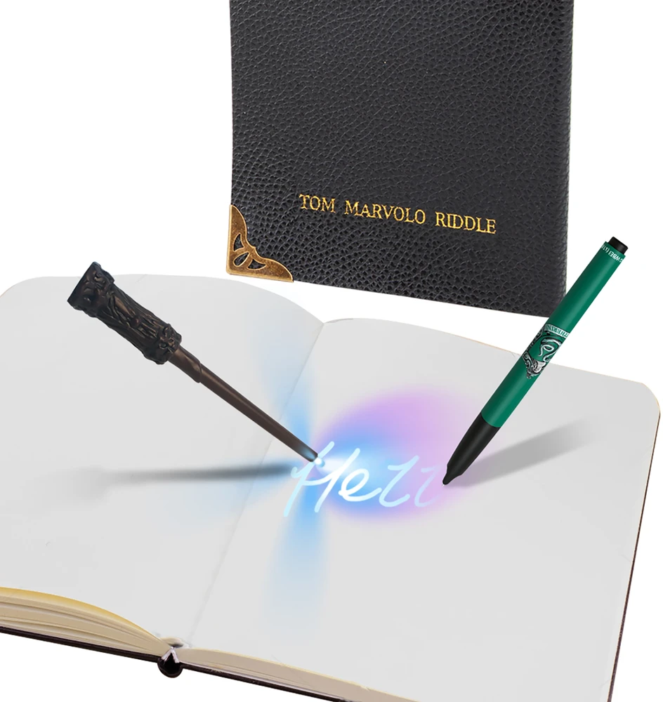 HARRY POTTER Tomo Ridlio dienoraštis, rašiklis ir žibintuvėlis
