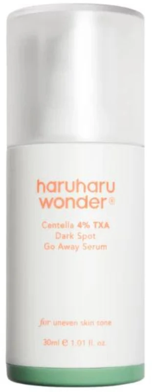 Haruharu Wonder Centella 4% TXA Dark Spot Go Away Serum veido serumas, 30 ml