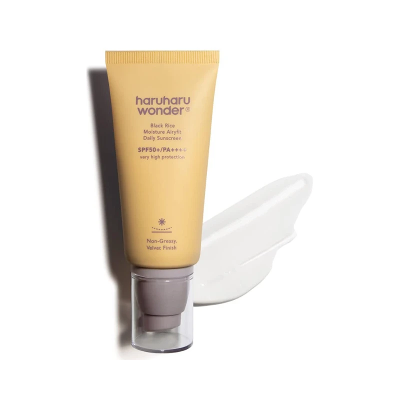 Haruharu Wonder Black Rice Moisture SPF50+, apsauginis veido kremas nuo saulės, 50 ml