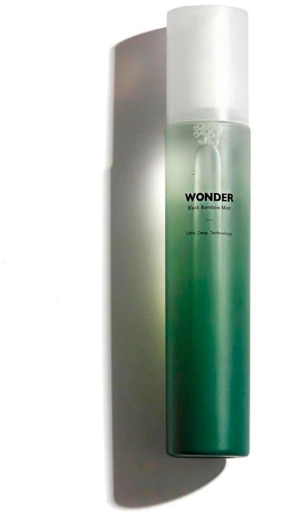 Haruharu Wonder Hydrating Juodas Bamboo Mist drėkinamasis purškiklis pavargusiai odai, 80 ml