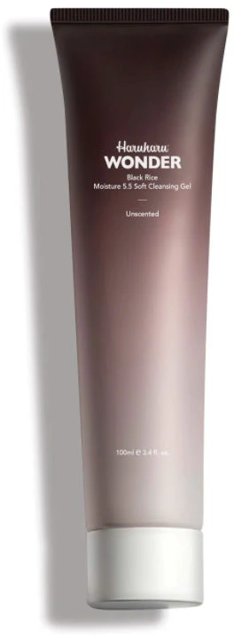 Haruharu Wonder Juodas Rice Moisture 5.5 Soft Cleansing Gel valomasis veido gelis su juodaisiais ryžiais, 100 ml