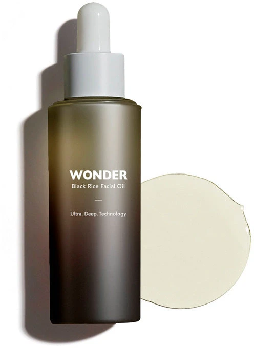 Haruharu Wonder Juodas Rice Facial Oil maitinamasis veido aliejus su juodaisiais ryžiais, 30 ml
