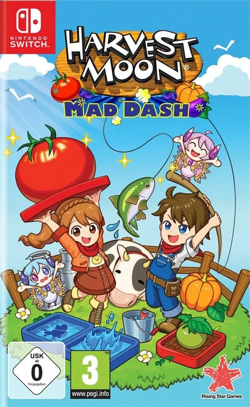 Harvest Moon: Mad Dash (kodas dėžutėje) – Nintendo jungiklis