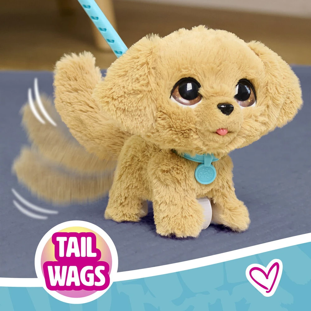 Hasbro FURREAL WAG-A-LOTS Interaktyvus auksaspalvis retriveris