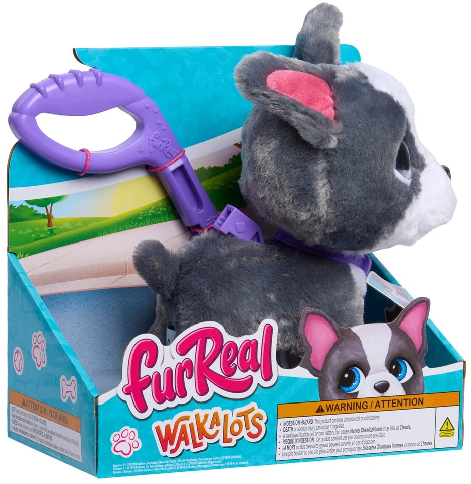 Hasbro „FurReal“ – „Walk-A-Lots“ – prancūzų buldogas (272-28161)