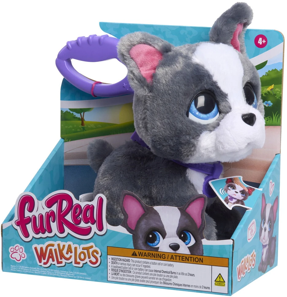 Hasbro „FurReal“ – „Walk-A-Lots“ – prancūzų buldogas (272-28161)