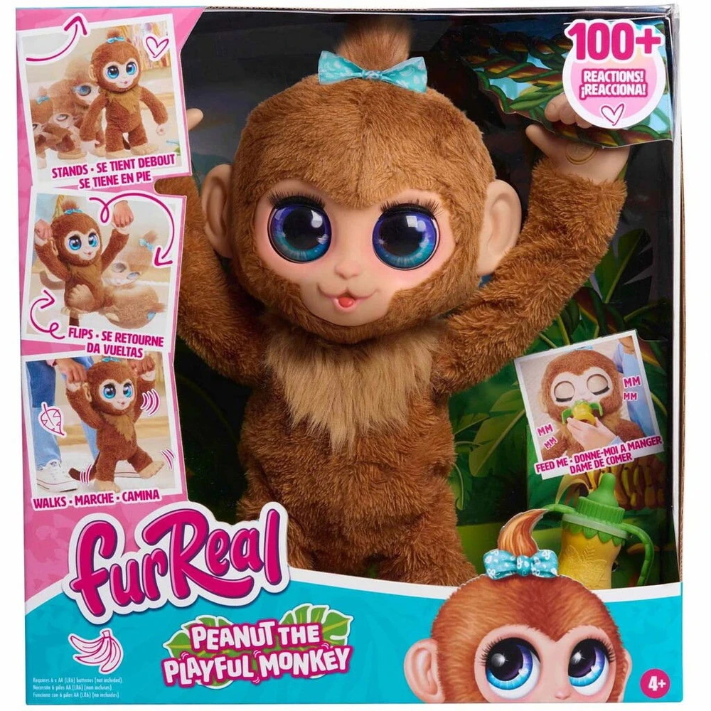 Hasbro FURREAL Interaktyvus žaislas Peanut the Playful Monkey