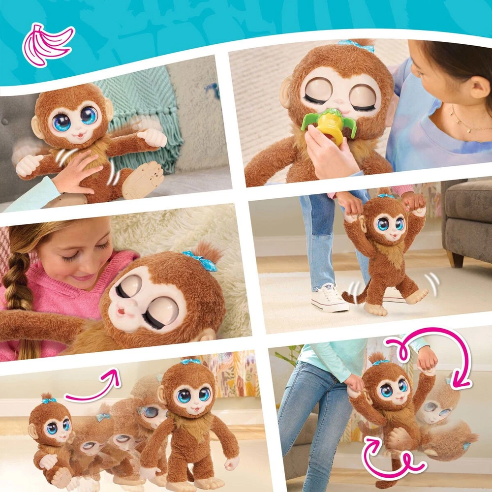 Hasbro FURREAL Interaktyvus žaislas Peanut the Playful Monkey