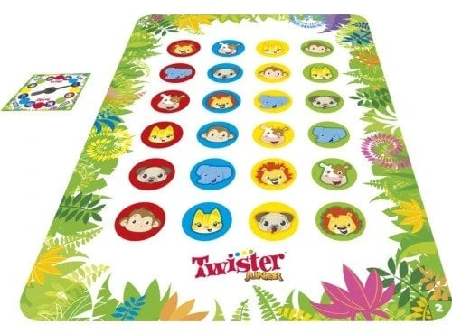 „Hasbro Gaming“ – „Twister Junior“ 2 žaidimai viename (F7478)