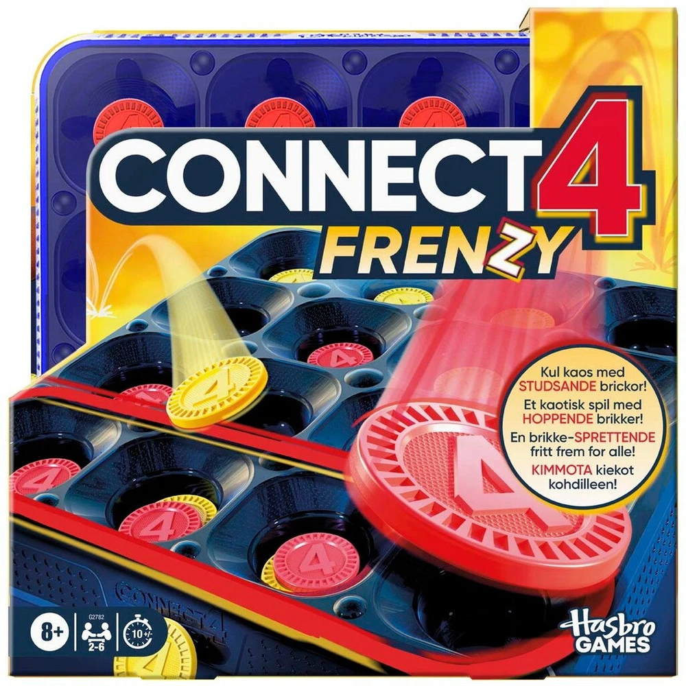 „Hasbro“ žaidimų konsolė „Connect 4 Frenzy“ (G2782179)