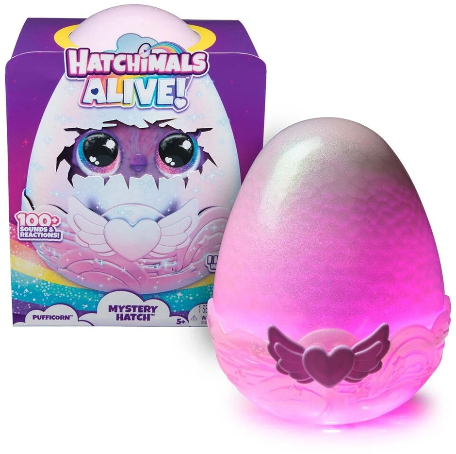 Interaktyvus žaislas HATCHIMALS „Alive Pufficorn“