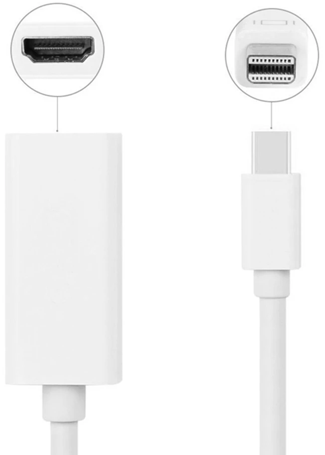 Hd18 Hertz DisplayPort Mini - HDMI adapteris