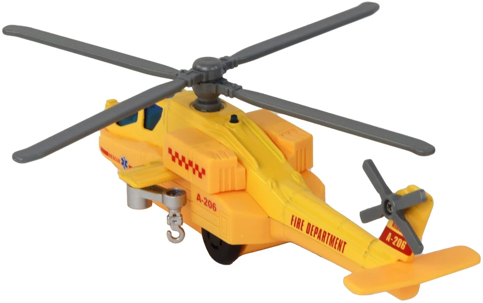 Žaislinis gelbėtojų malūnsparnis Lean Toys, 1 vnt.