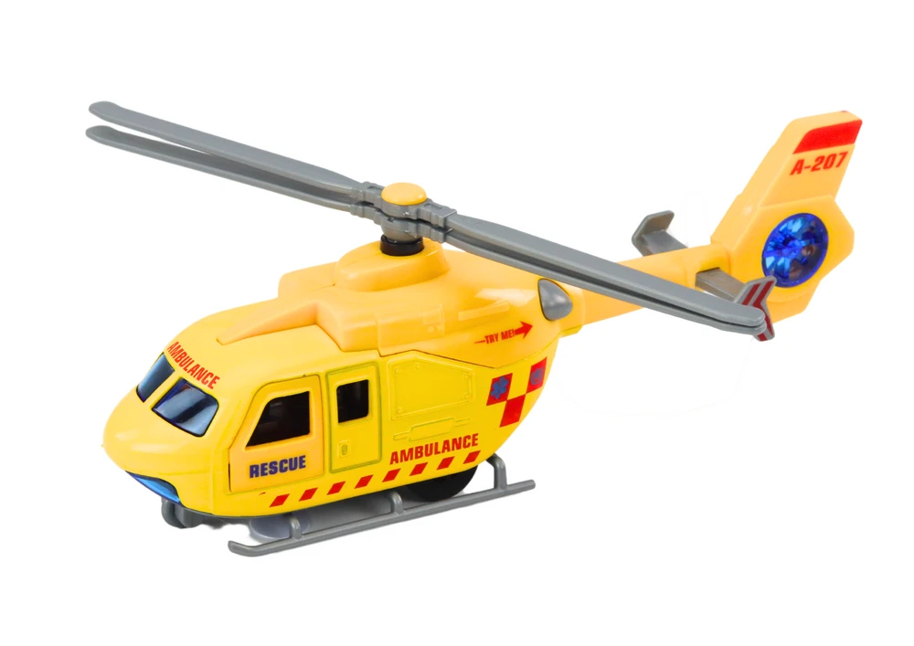 Lean Toys Policijos, Priešgaisrinės ir Gelbėjimo Tarnybų Sraigtasparnis