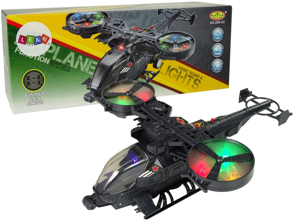 Karinis sraigtasparnis Lean Toys