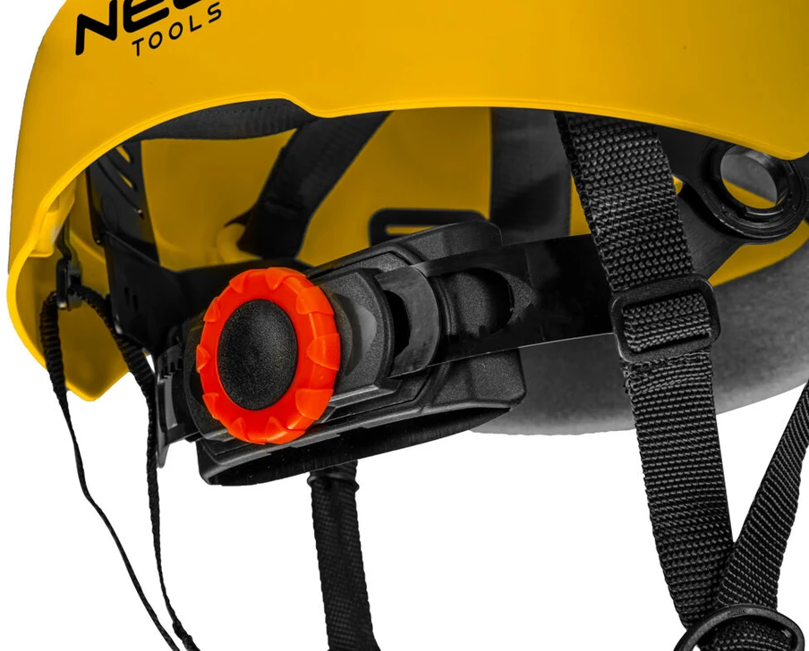 Neo Tools Hełm Pramoninis šalmas darbui aukštyje, geltonas