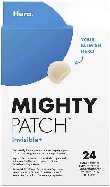 HERO Mighty Patch Invisible Plus 24 vnt.