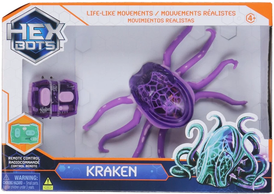 Hex Botshexbug Hex Bots RC Kraken - violetinė (20153066)