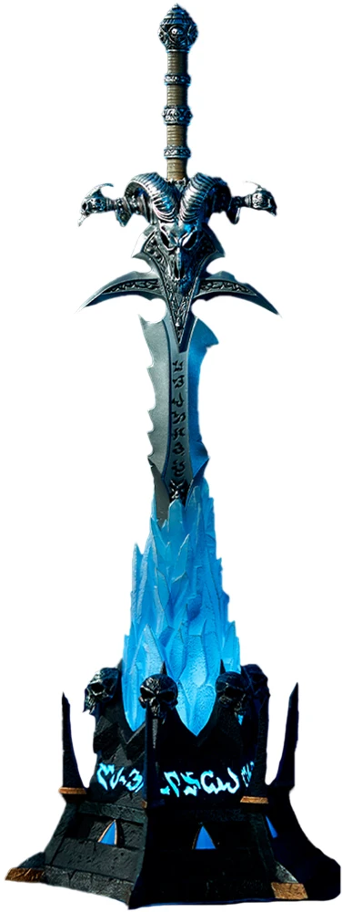 Hex Collectibles „World of Warcraft“ 20-mečio jubiliejaus „Frostmourne“ kolekcinio leidimo replika