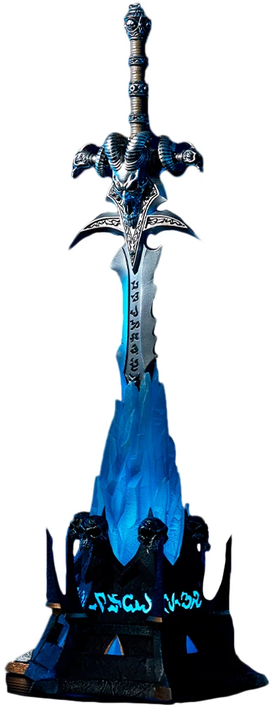 Hex Collectibles „World of Warcraft“ 20-mečio jubiliejaus „Frostmourne“ kolekcinio leidimo replika