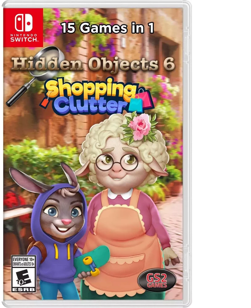 Hidden Paslėptų objektų kolekcija: 6 tomas – Pirkėjų netvarka – „Nintendo Switch“