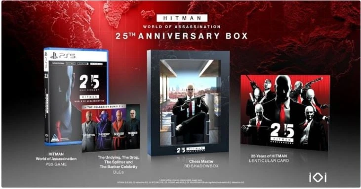 GAME „Io Interactive“ kaip „Hitman“: 25-mečio jubiliejaus leidimas PS5
