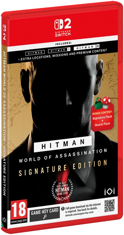 IO Interactive WARNER BROS Hitman: World of Assassination: Signature Edition (Switch 2)