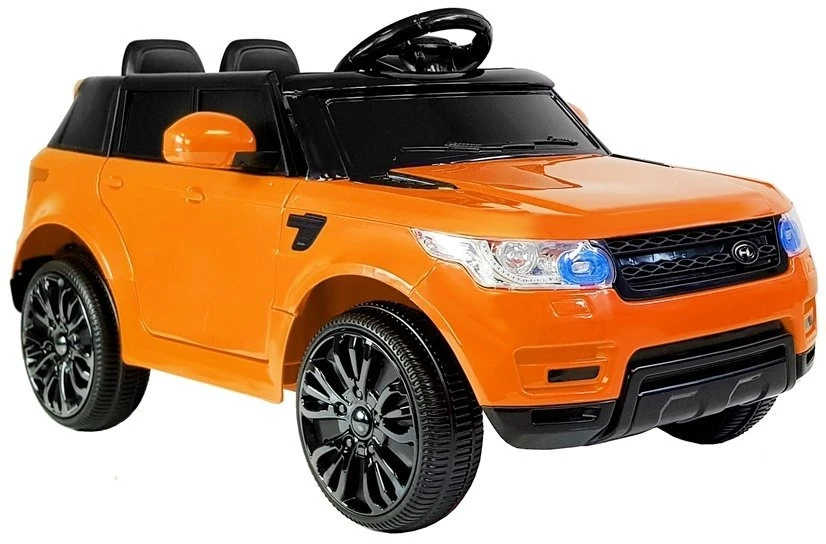 Lean Cars Dvivietis elektromobilis vaikams Lean Toys HL1638, oranžinis