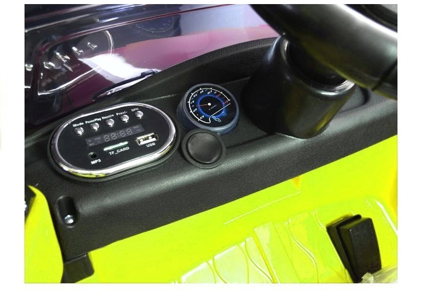 Lean Cars Dvivietis elektromobilis vaikams Lean Toys HL1638, žalias