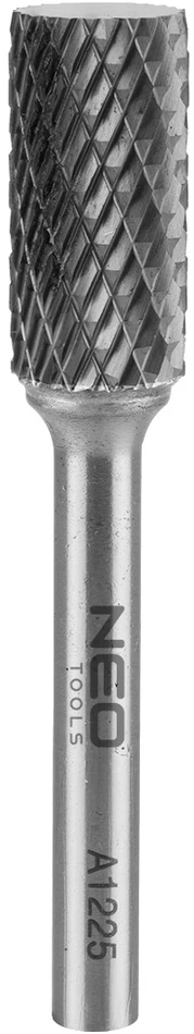 HM metalo freza, A tipo (cilindrinė), 12 x 25 mm, kotas 6 x 45 mm