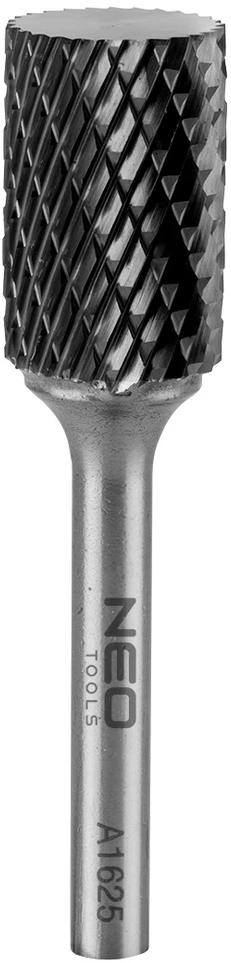 HM metalo freza, A tipo (cilindrinė), 16 x 25 mm, kotas 6 x 45 mm