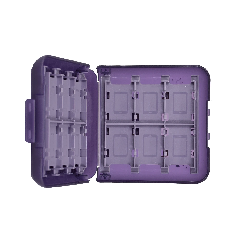 HORI - 24-Game Card Case (Gengar & Mimikyu) - Violetinė