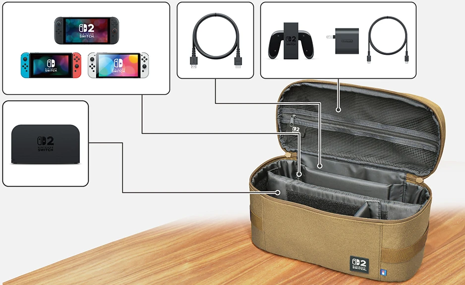 HORI - Compact Carry All - smėlio spalvos