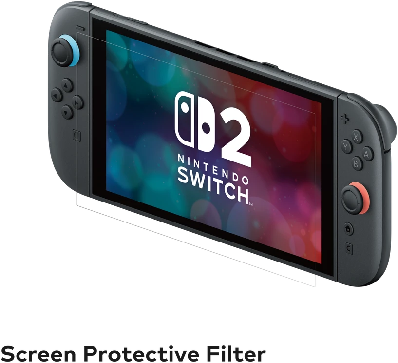 HORI - ekrano apsauginis filtras, skirtas Nintendo Switch 2 - skaidrus