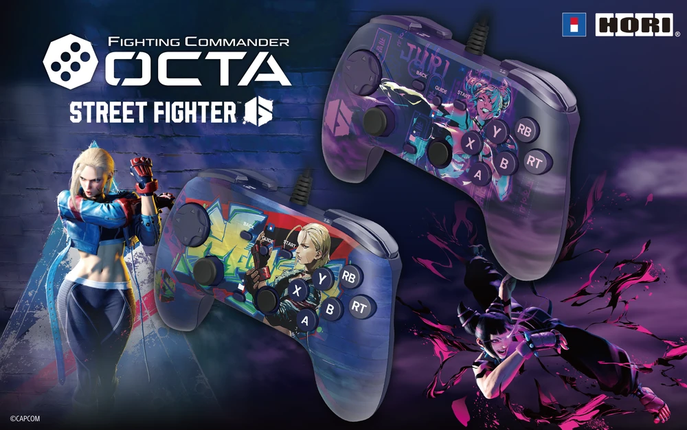 Hori „Fighting Commander OCTA“ kompiuteriui – „Street Fighter“ – „Cammy“