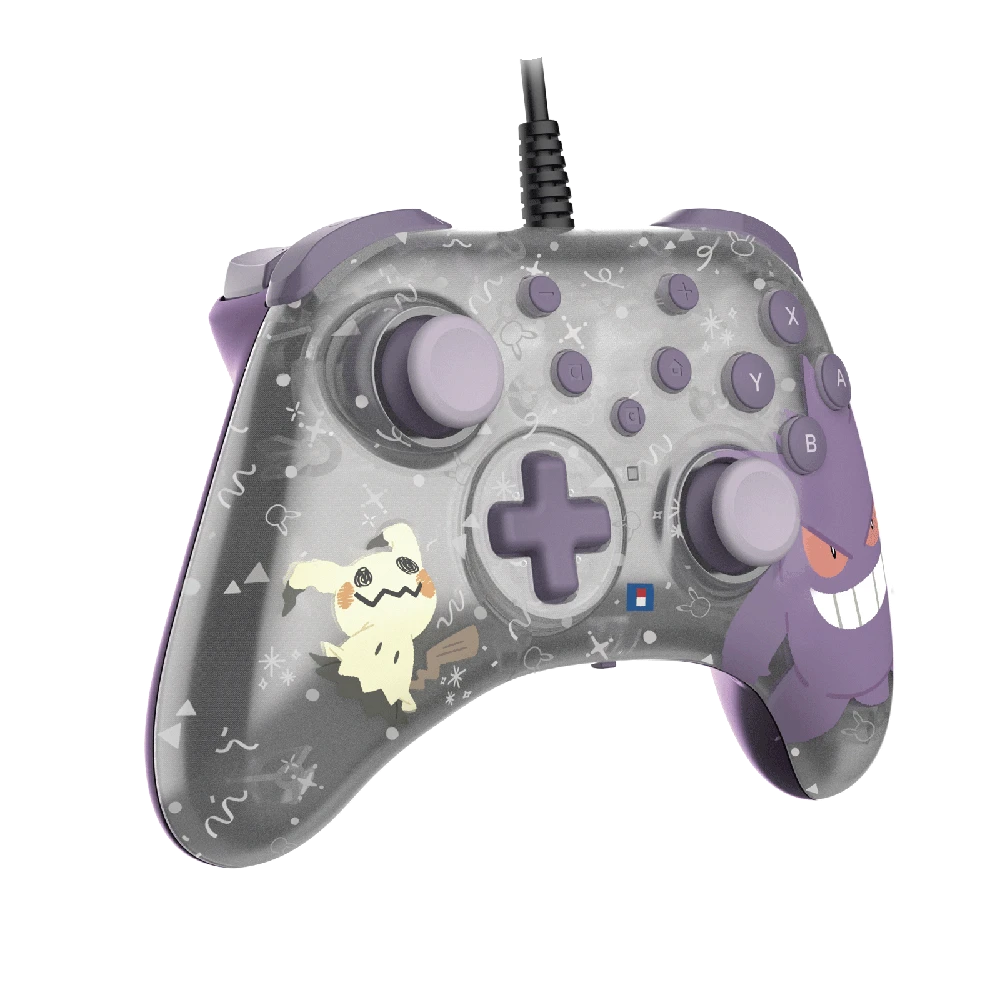 HORI - HORIPAD, skirtas „Switch 2“ (Gengar ir Mimikyu) - violetinė