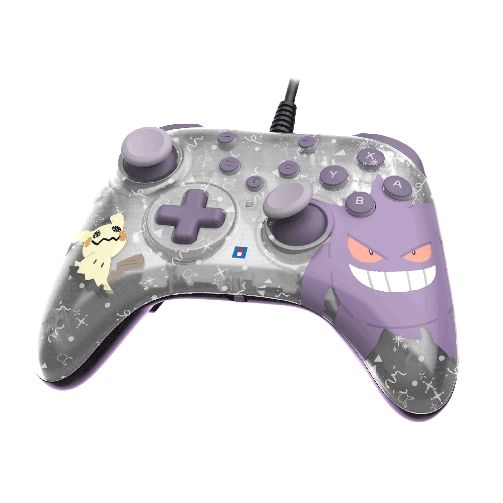 HORI - HORIPAD, skirtas „Switch 2“ (Gengar ir Mimikyu) - violetinė