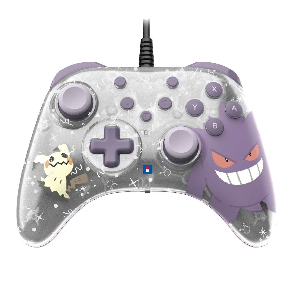 HORI - HORIPAD, skirtas „Switch 2“ (Gengar ir Mimikyu) - violetinė