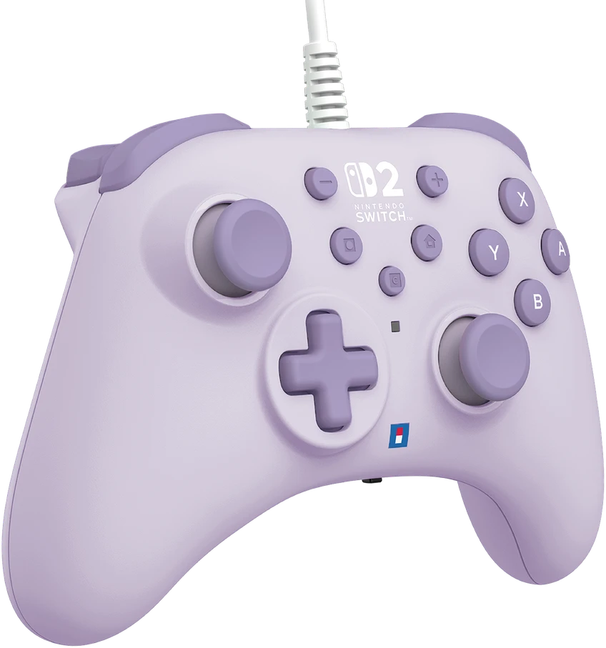 HORI - HORIPAD Turbo - Jaukus levandų spalvos - Switch 2