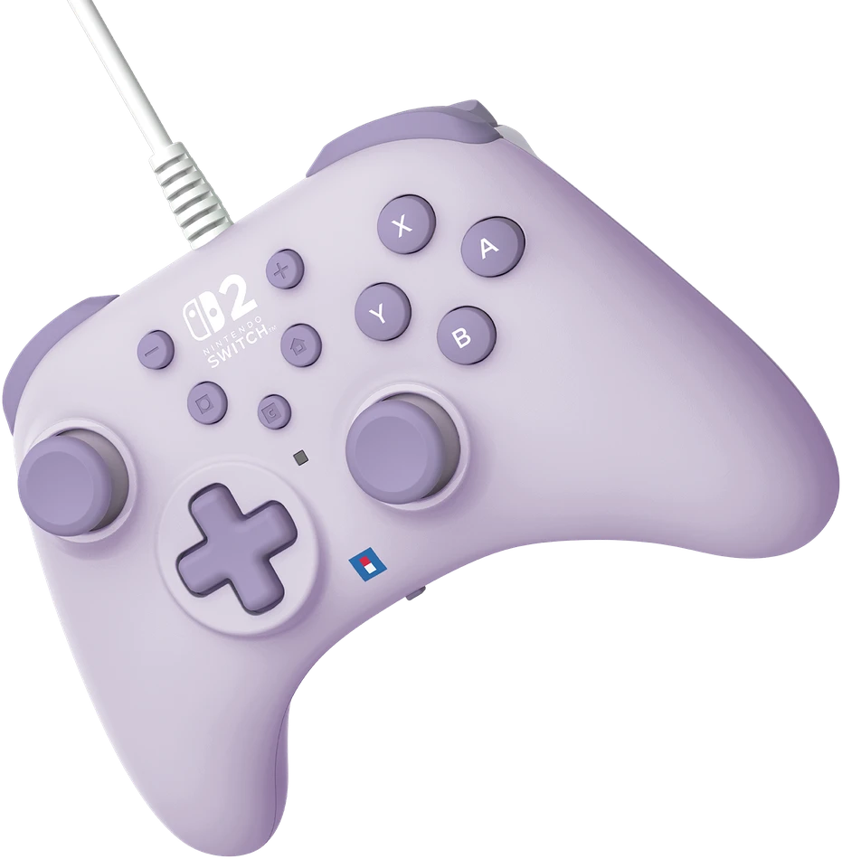 HORI - HORIPAD Turbo - Jaukus levandų spalvos - Switch 2