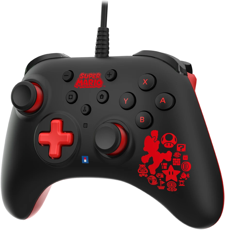 HORI Horipad Turbo laidinis pultelis Nintendo Switch (Mario)