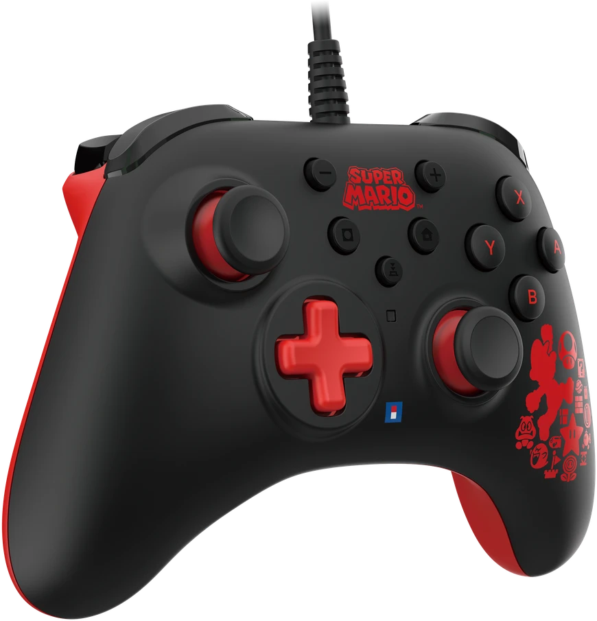 HORI Horipad Turbo laidinis pultelis Nintendo Switch (Mario)